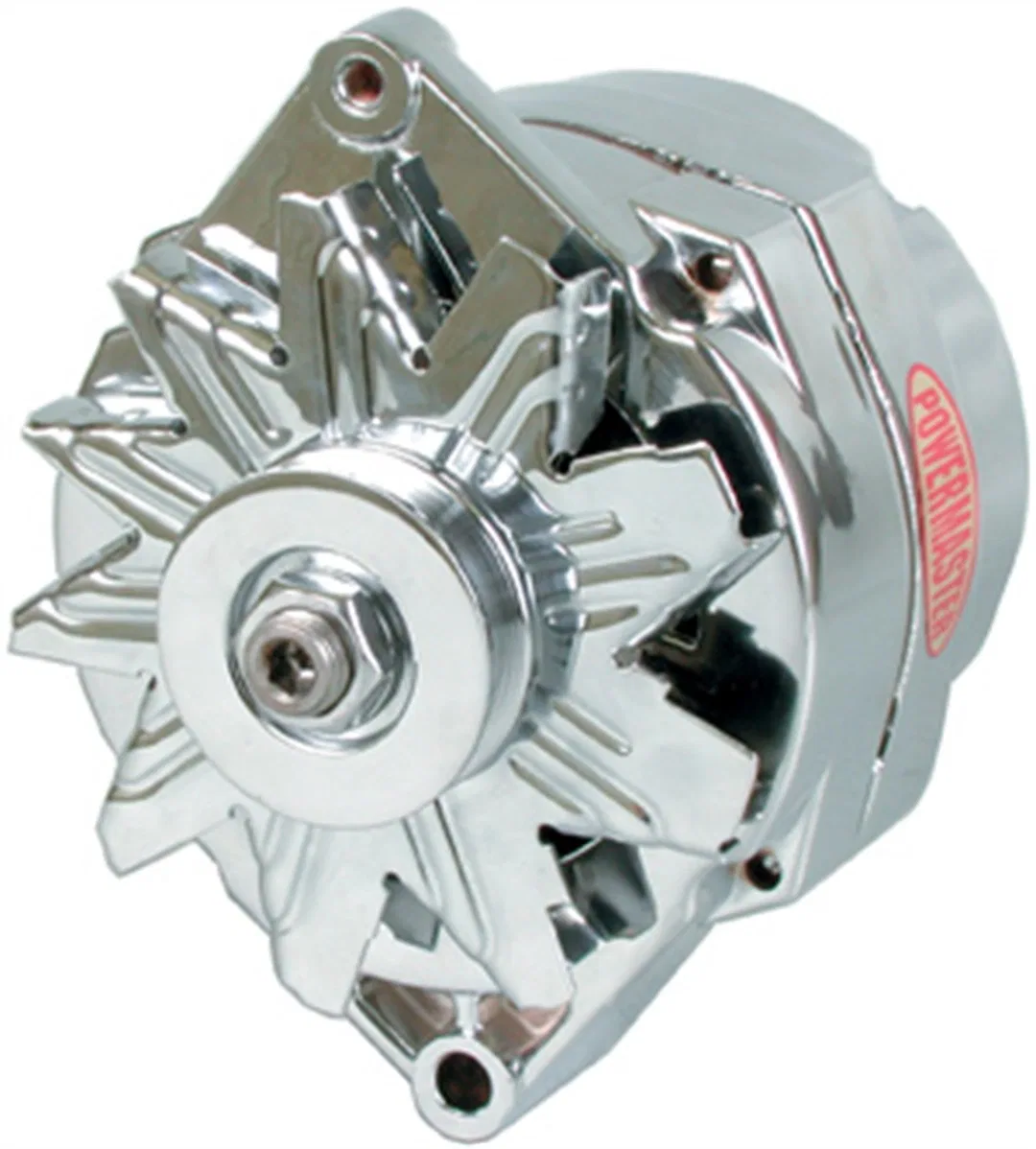 67293 – POWERMASTER Alternator/ Generator, Chevrolet/ GM 12si Style 1V-Belt Pulley 150 Amps One Or Three Wire Polishe...